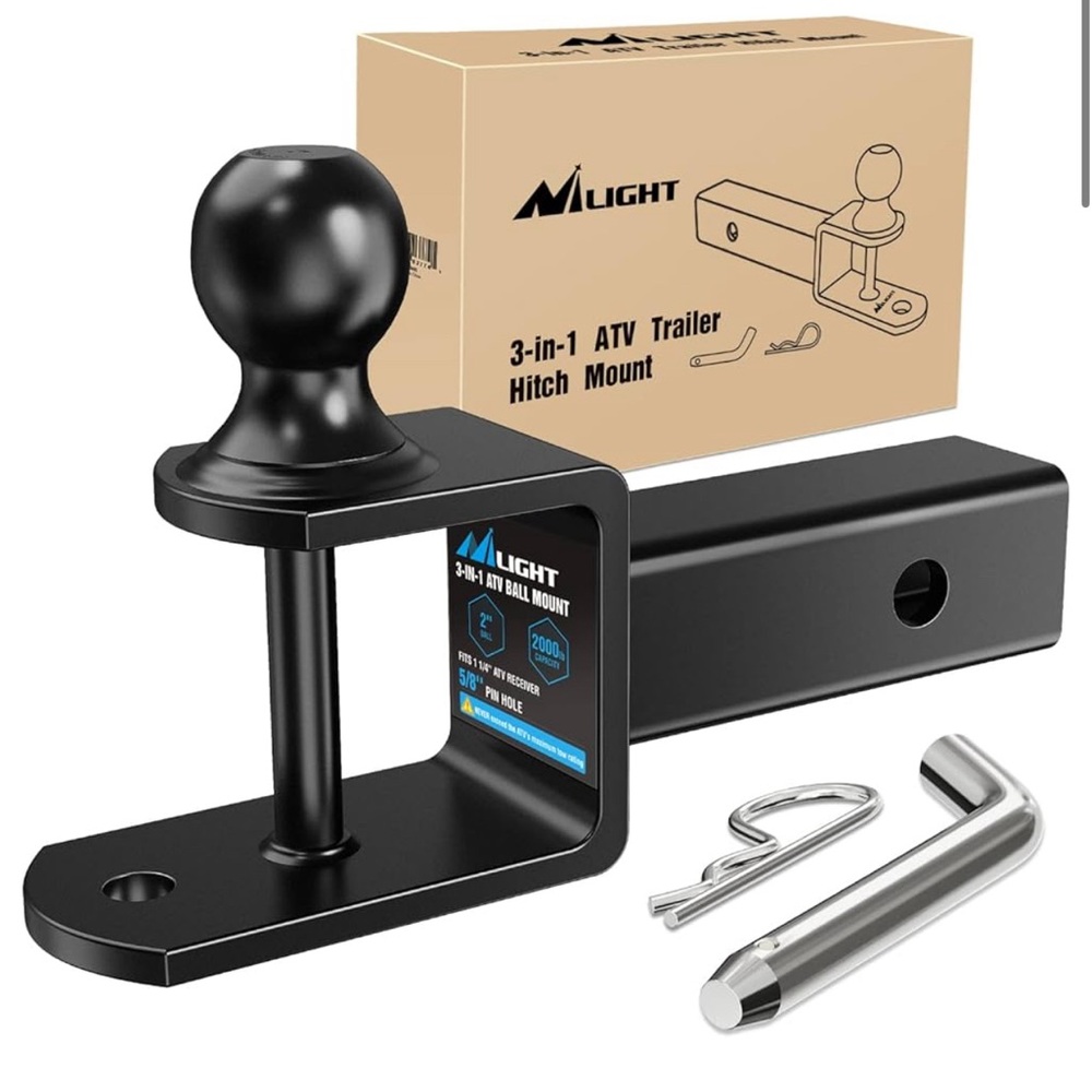 Atv trailer hitch